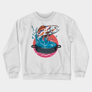 Exotic Koi Fish Crewneck Sweatshirt